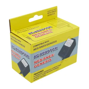3 in 1 AC Adapter for NES / SNES /  Sega Genesis 1&2 US Plug