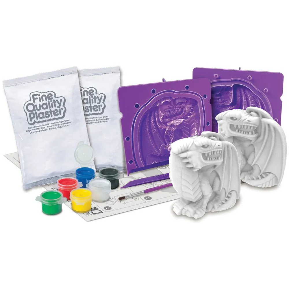 4M 3D Mould & Paint Dragons Kit