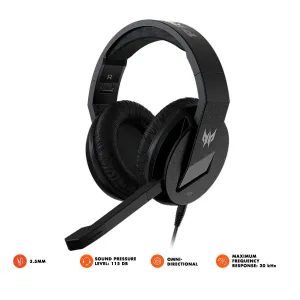 Acer Predator Galea 311 Foldable Gaming Headset (Black) (PHW910)