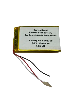 AEC503759 Battery Replacement for SteelSeries Arctis 1 | 3 | 7 Gaming Headsets