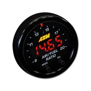 AEM 30-0334 Wideband UEGO AFR Sensor Controller Gauge X-Series With OBD2 Connectivity