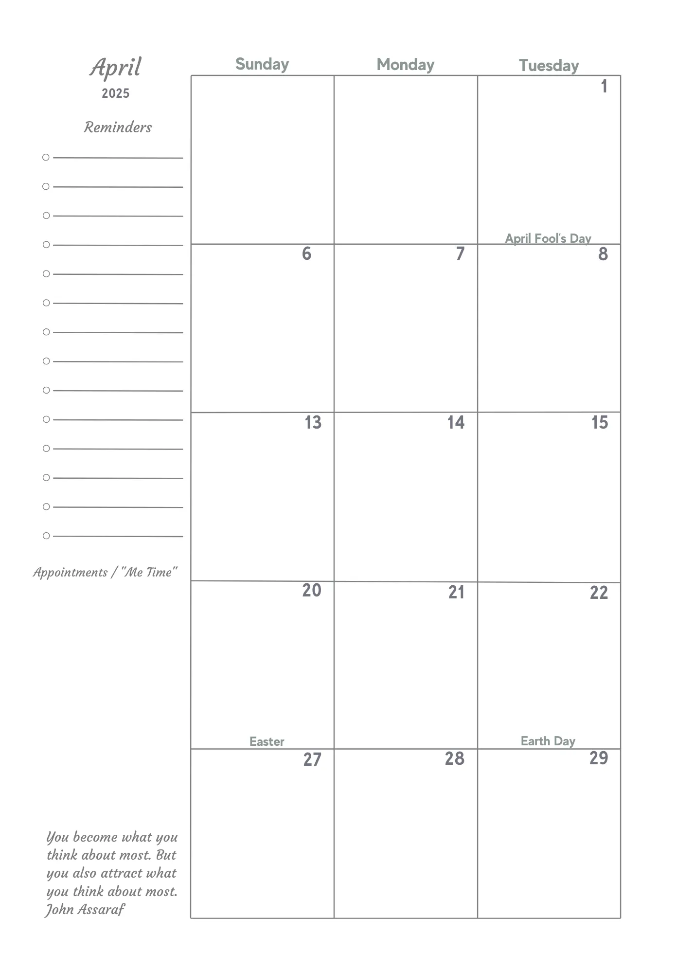 All in One Planner 2025:  Butterflies