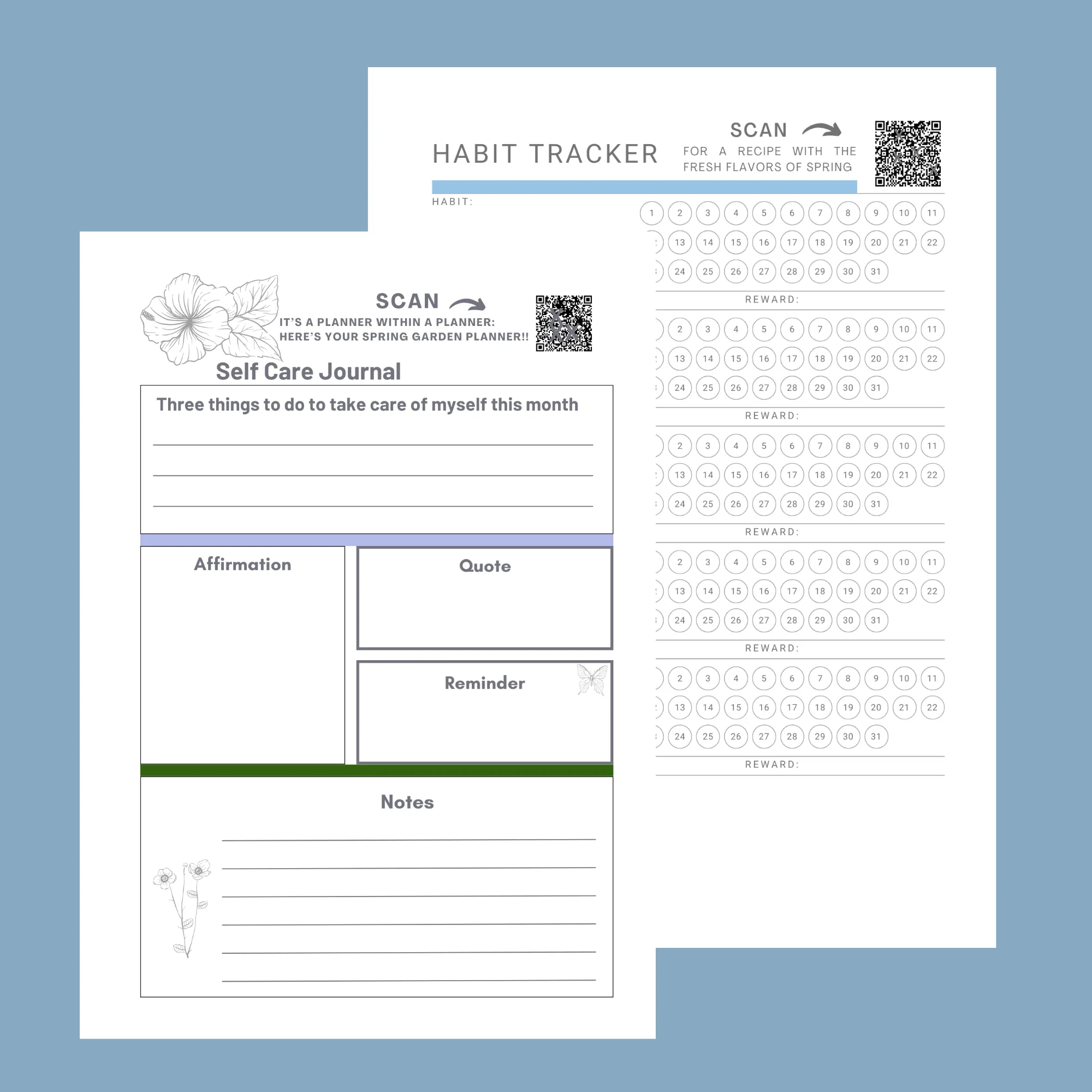 All in One Planner 2025:  Butterflies