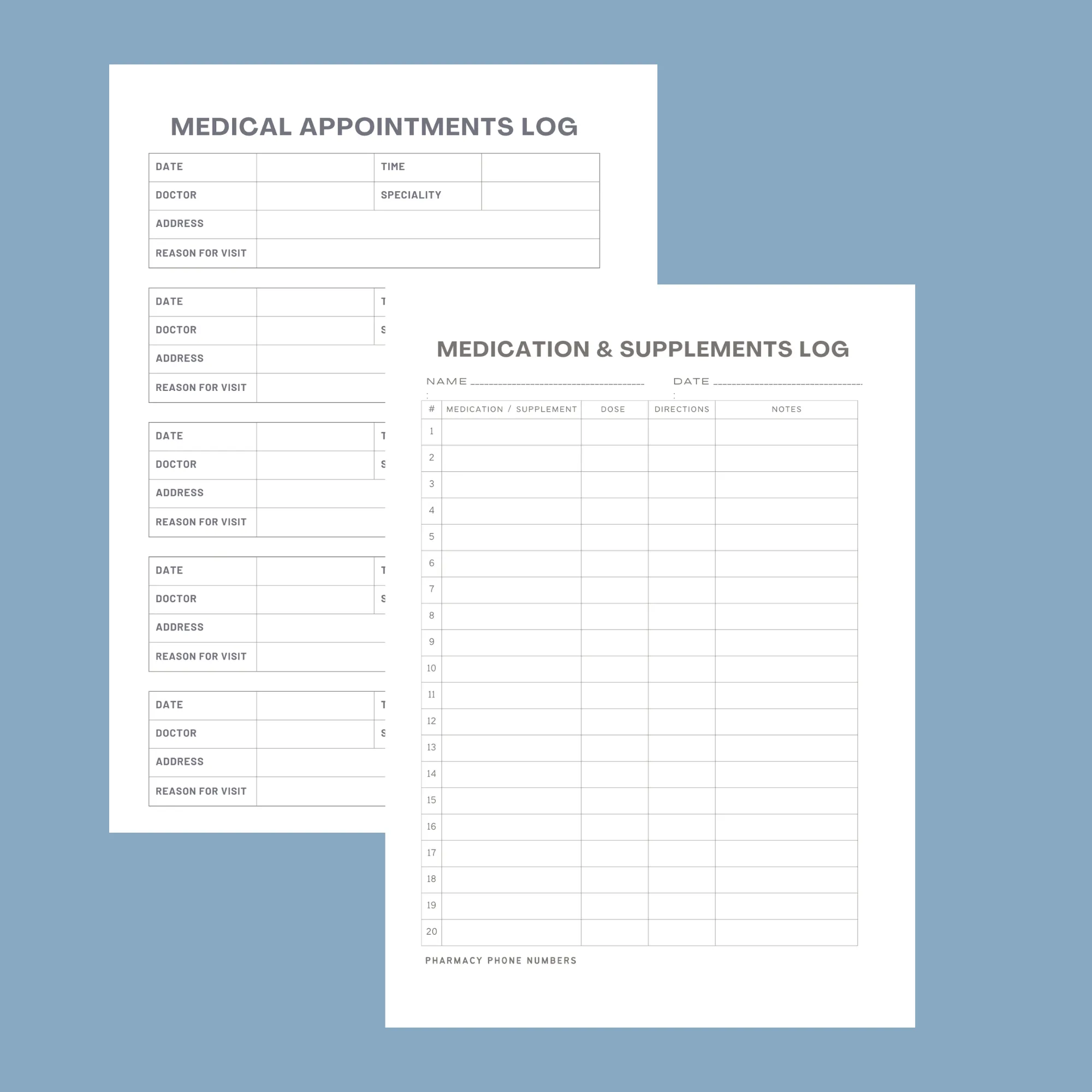All in One Planner 2025:  Butterflies
