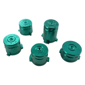 Aluminium Metal Bullet Button Set For Xbox One Controllers - Green | ZedLabz