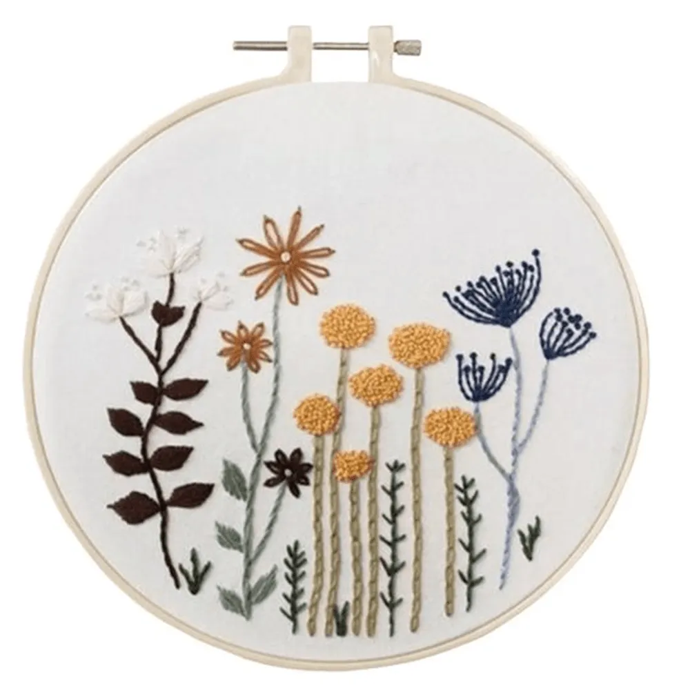 Bloom Embroidery DIY Kit