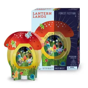Bright Stripes DIY Lantern Lands Kit - Forest Festival