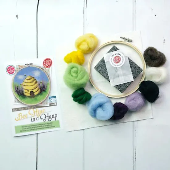 Crafty Kit Co. Needle Felting Kit - Beehive