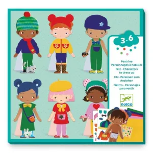 Djeco Collages Kit - Soft Dress-Up