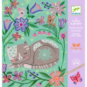 Djeco Scratch Art Kit - Encounters