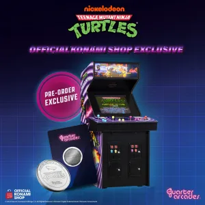 EXCLUSIVE • TMNT – Turtles in Time Quarter Scale Arcade Cabinet