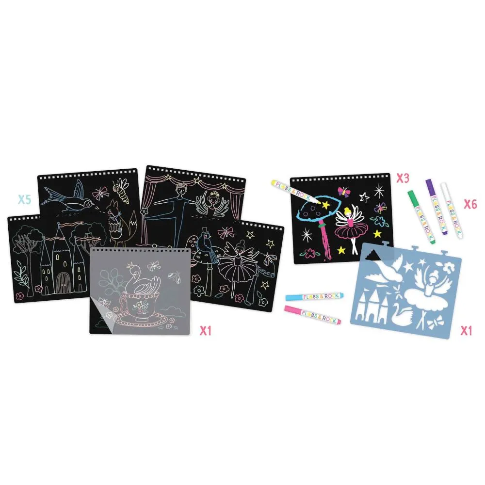 Floss & Rock Chalk Board Sketchbook - Enchanted