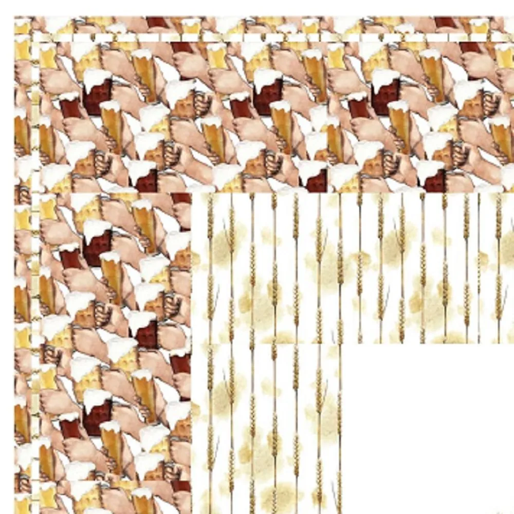 For the Love of Beer Wall Hanging 42" x 42"
