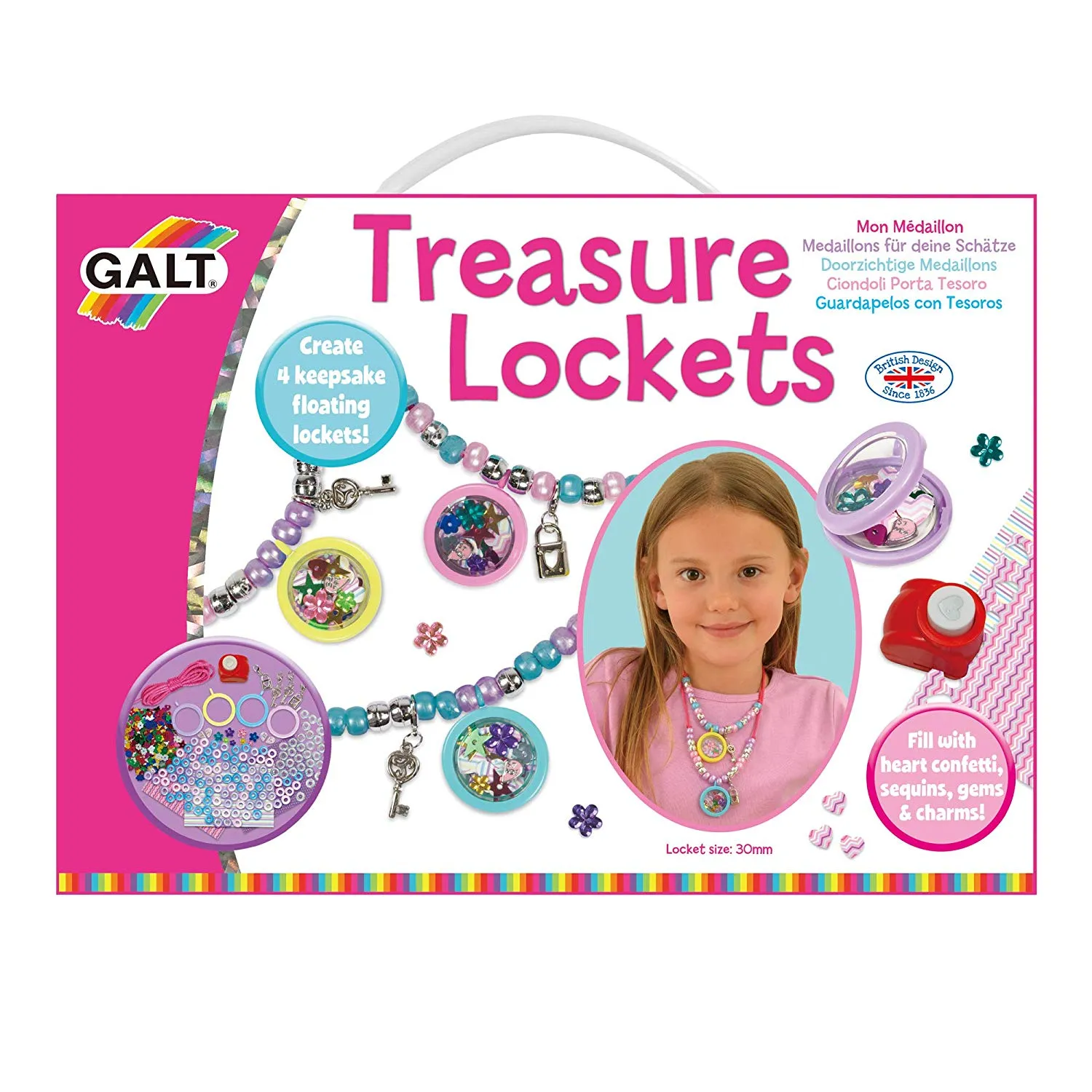Galt Creative Case-Treasure Lockets