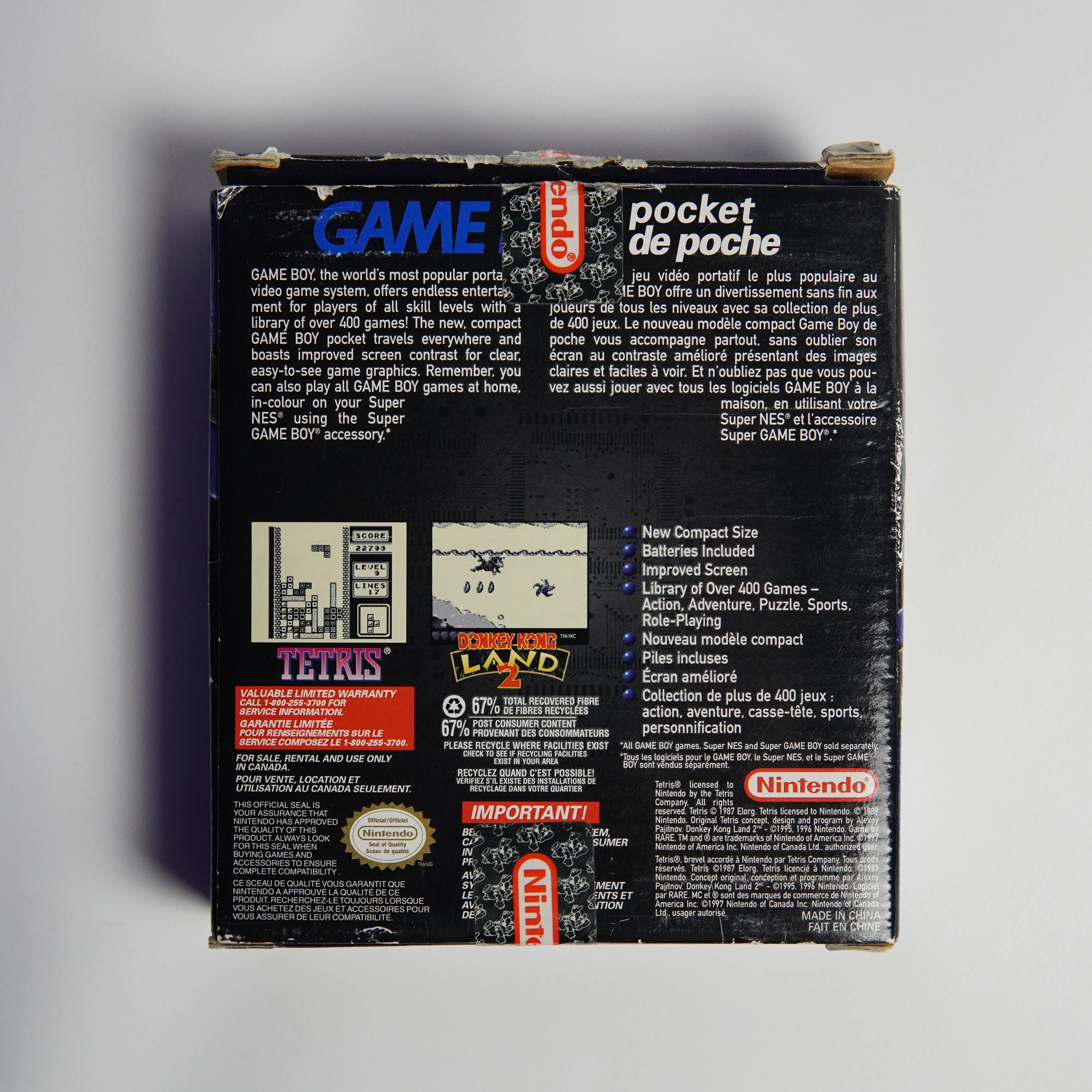 Gameboy Pocket [Blue] - Complete in Box
