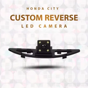 Honda City Custom Reverse Camera 4 LED - Model 2008-2021