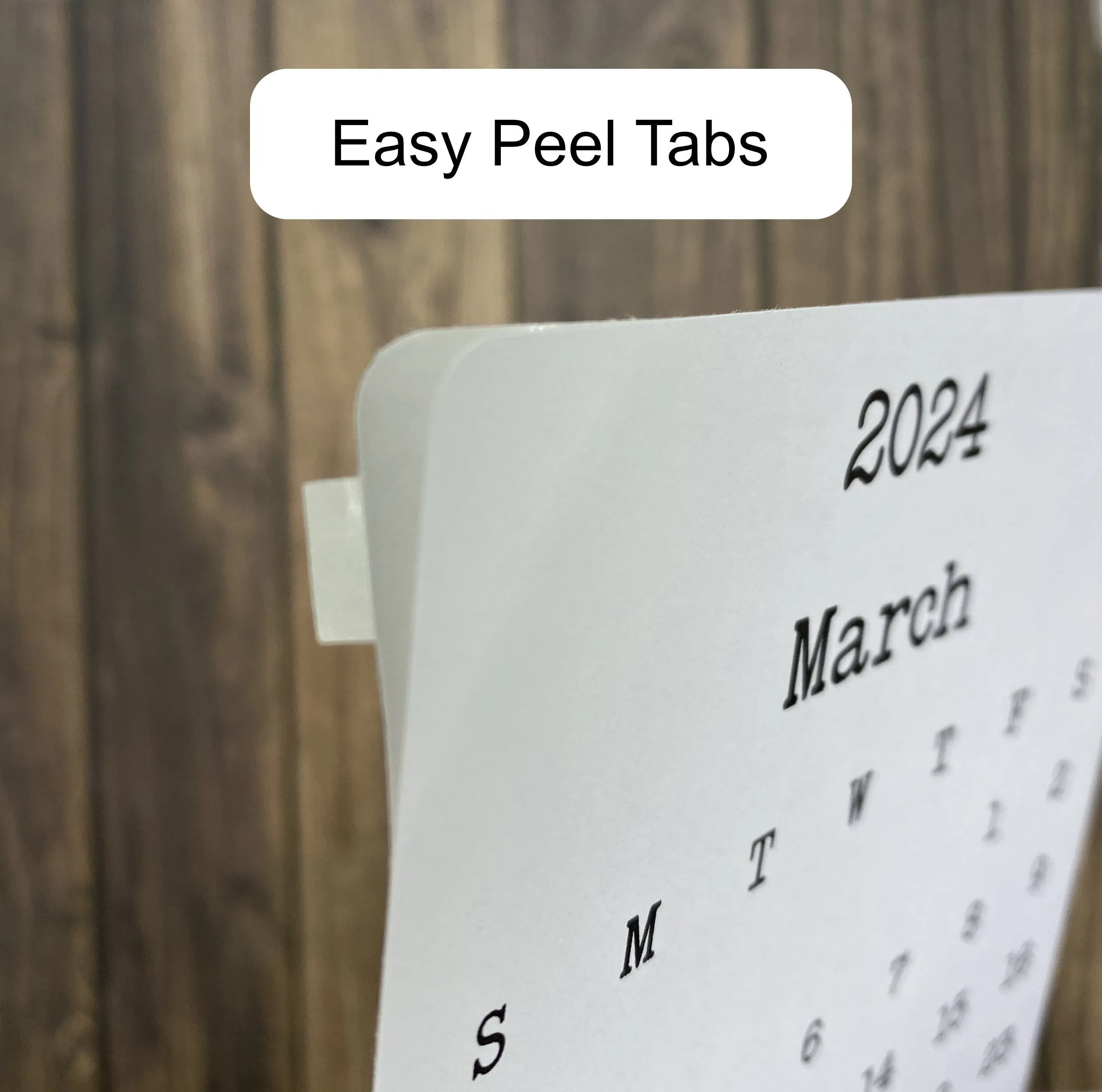 Large Calendar Stickers - 3 Month Design