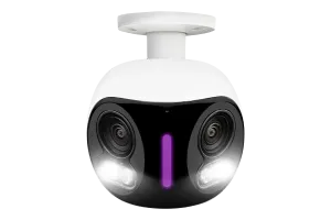 Lorex 4K Dual-Lens Wi-Fi Security Camera with Smart Security Lighting