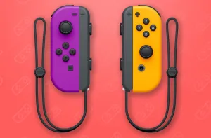 Neon Purple/Neon Orange - Joy-Con Pair