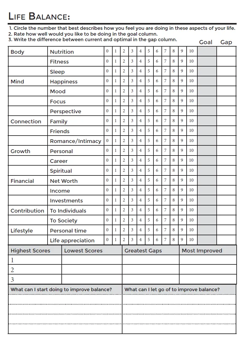 Next Level Daily Planner PDF- FULL Planner