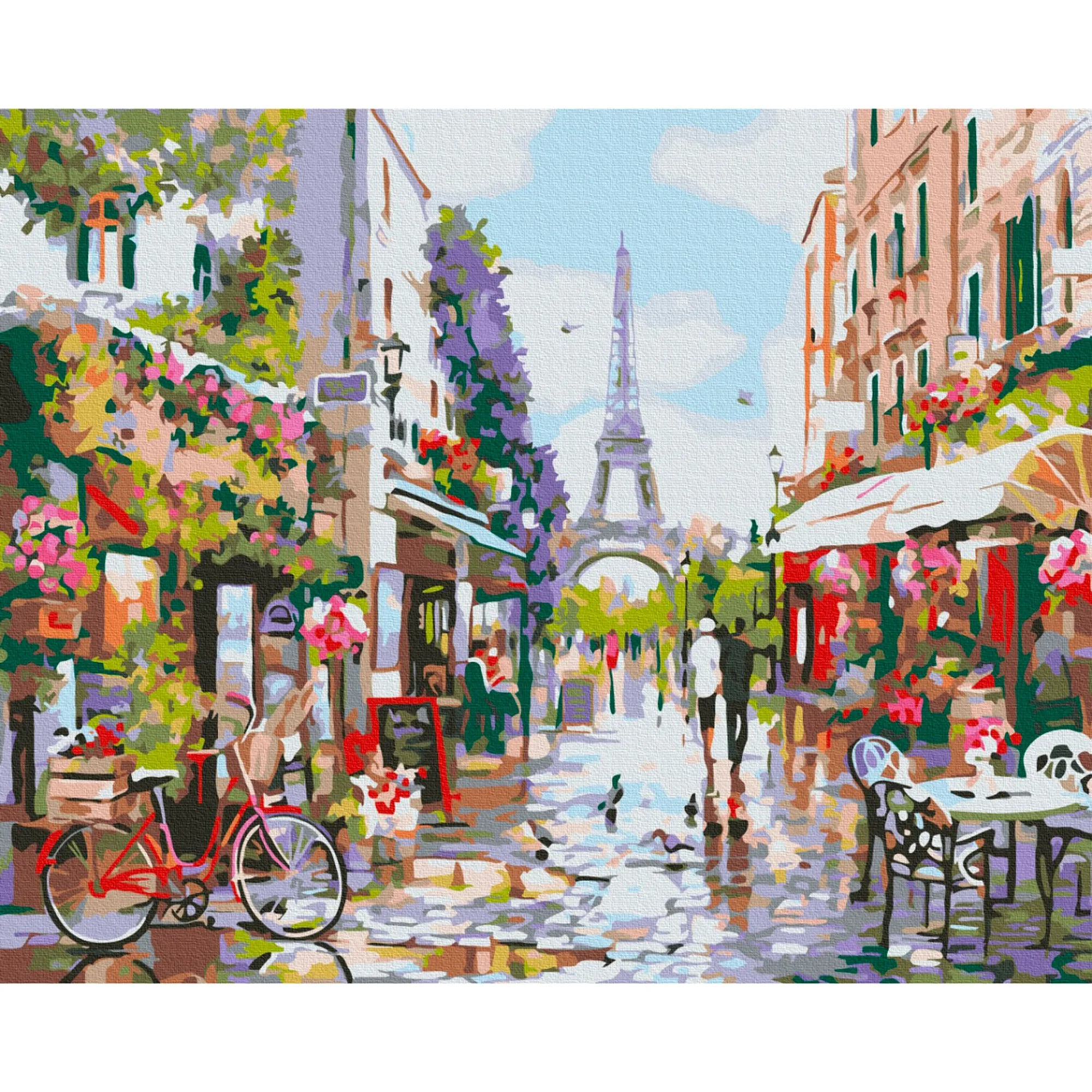 Paint by Numbers Kit - "Lunch in Paris"