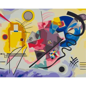 Paint by Numbers - Yellow-Red-Blue