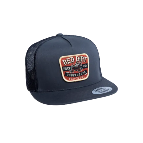Red Dirt Hat Co. Chupacabra Charcoal/Black Snapback Cap RDHC-206