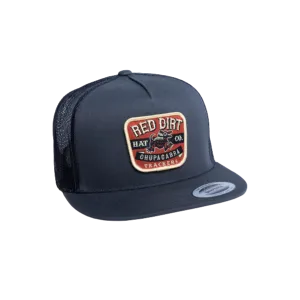 Red Dirt Hat Co. Chupacabra Charcoal/Black Snapback Cap RDHC-206