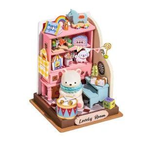 Robotime Rolife DIY Mini Model Kit - Childhood Toy House