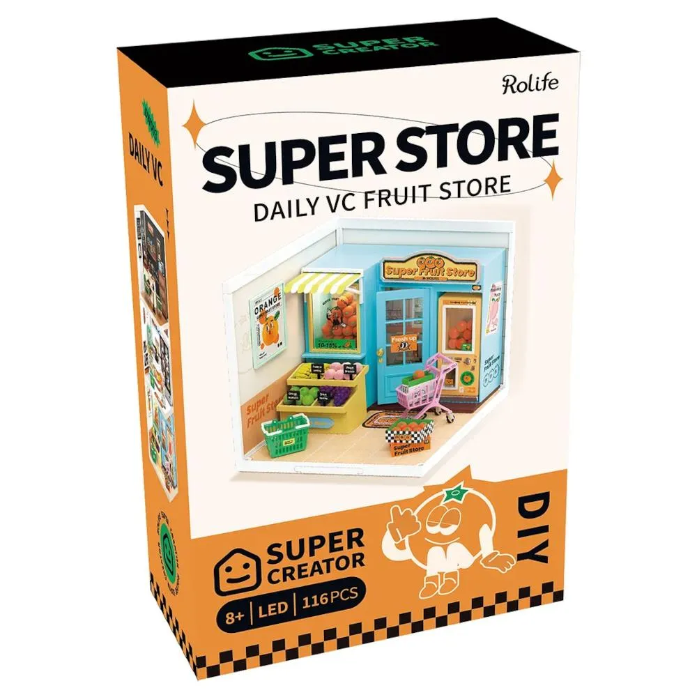 Robotime Rolife DIY Mini Model Kit - Super Fruit Store