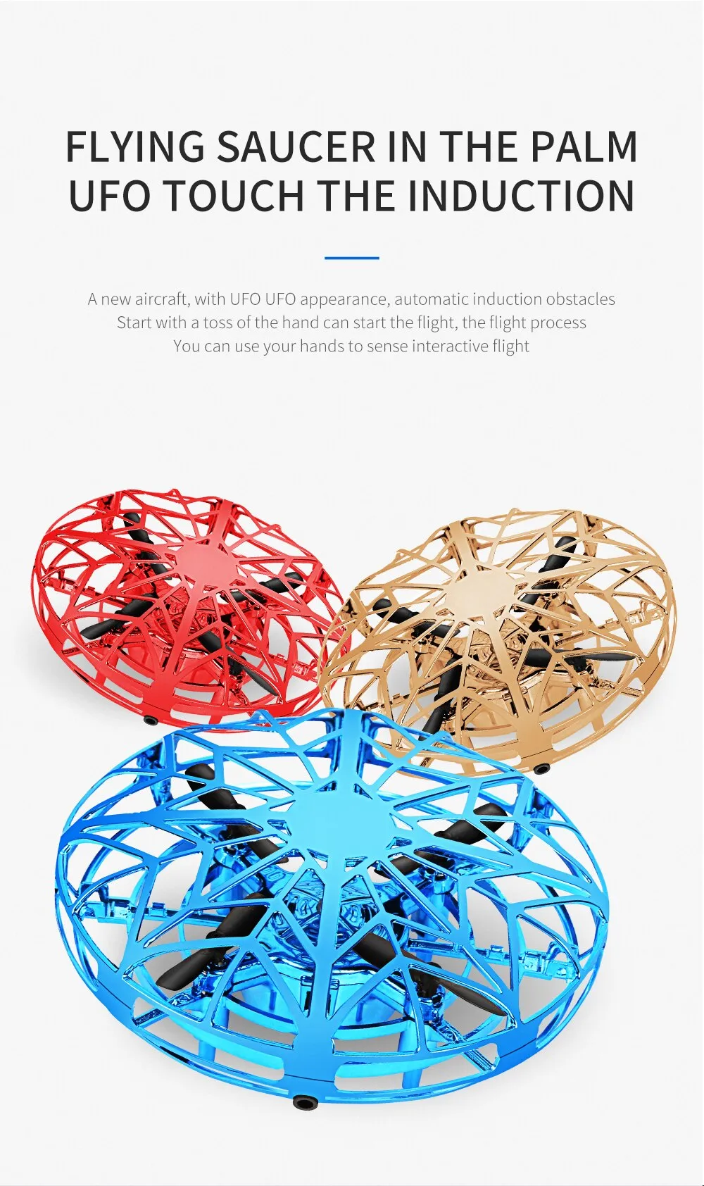 Roclub Flying UFO Drone