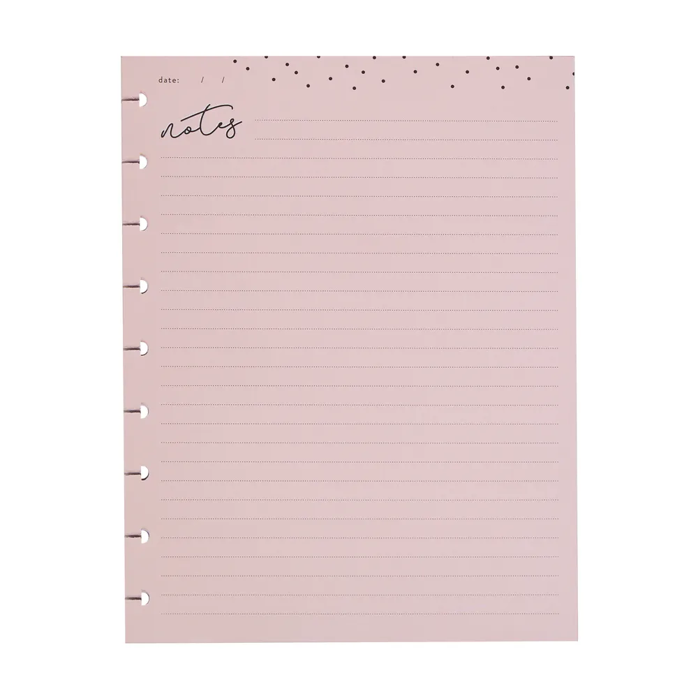 Simple Essentials - Dotted Lined   Blank   Checklist Classic Filler Paper - 40 Sheets