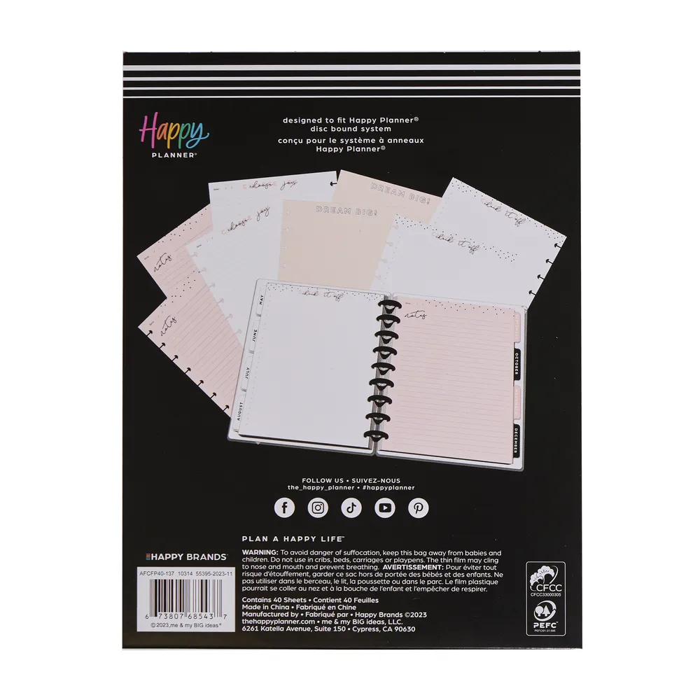 Simple Essentials - Dotted Lined   Blank   Checklist Classic Filler Paper - 40 Sheets
