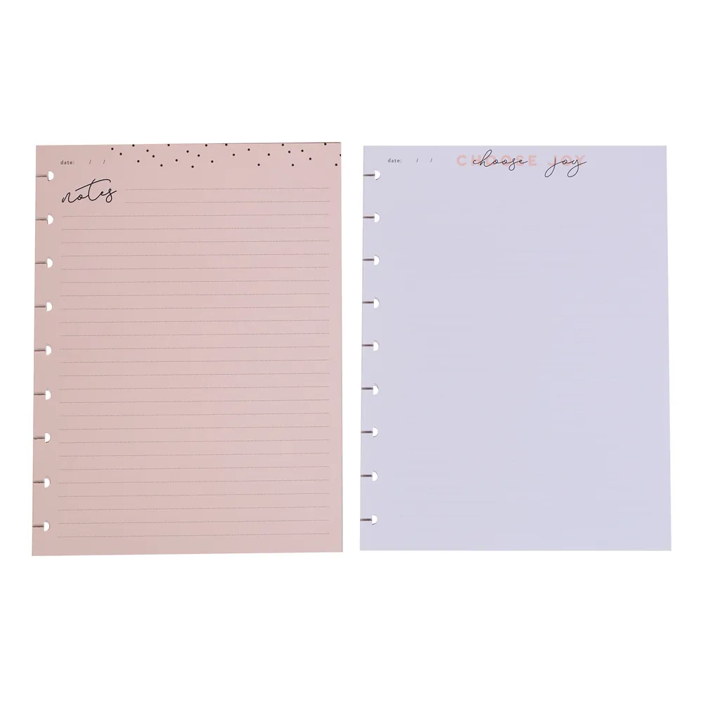 Simple Essentials - Dotted Lined   Blank   Checklist Classic Filler Paper - 40 Sheets