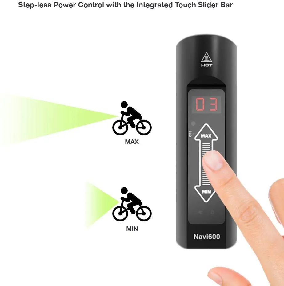 Smart Navi 600 Front Lights