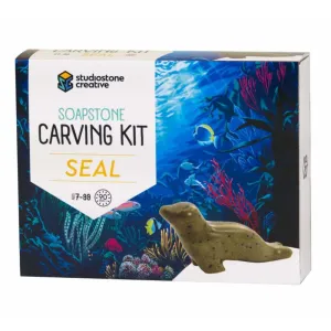 Studiostone Creative Soapstone Carving Kit - Seal