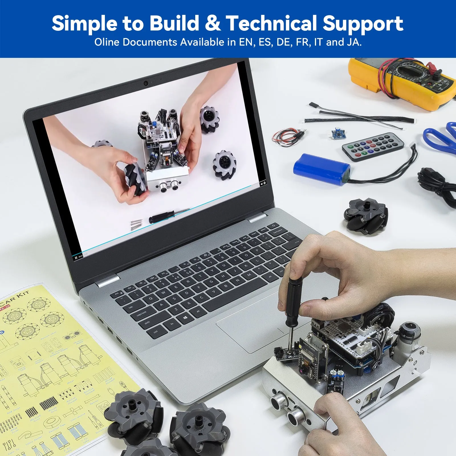 SunFounder Zeus Car Smart Car Kit for Arduino UNO R3