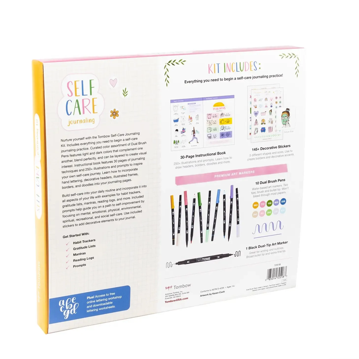 TOMBOW SELF-CARE JOURNALING KIT