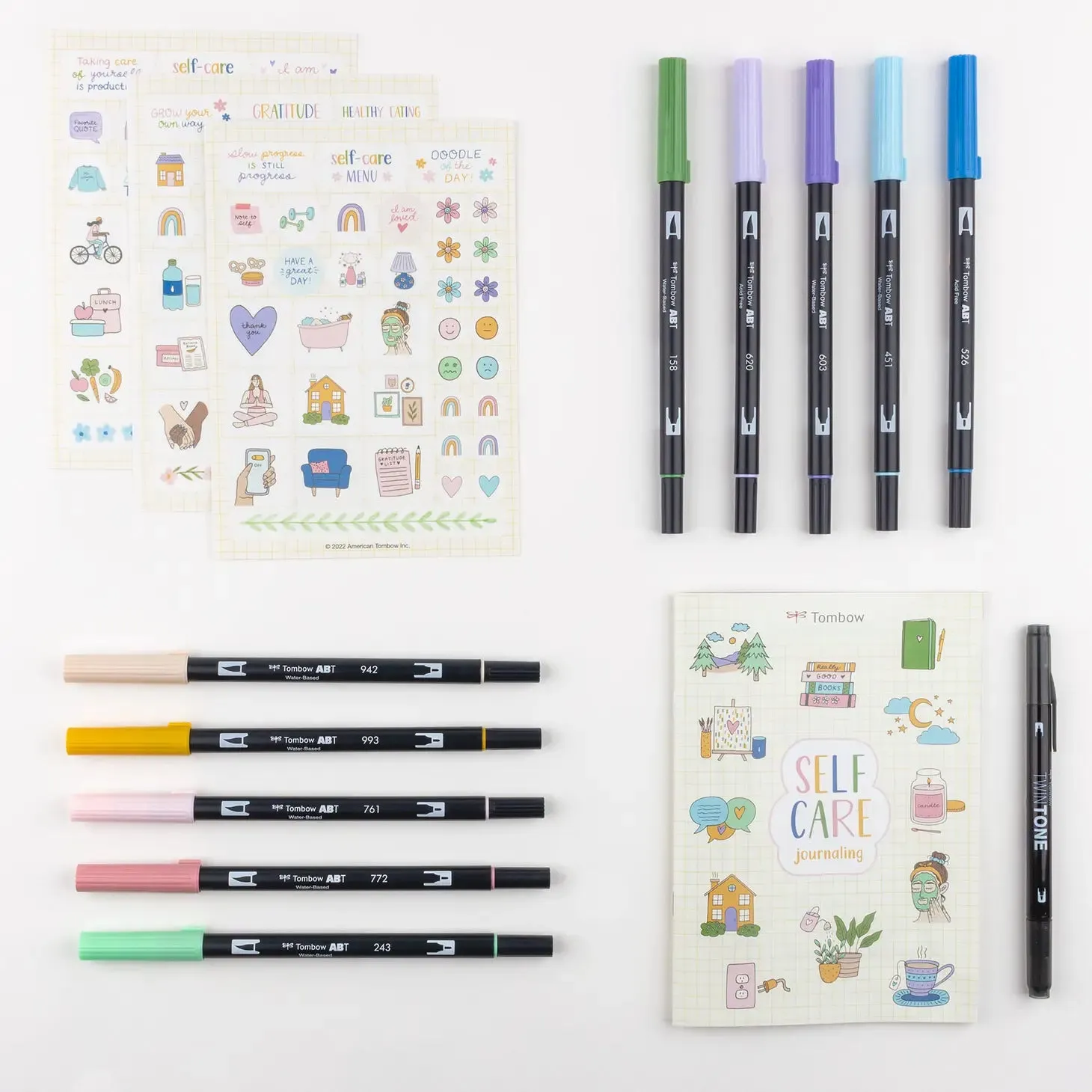TOMBOW SELF-CARE JOURNALING KIT