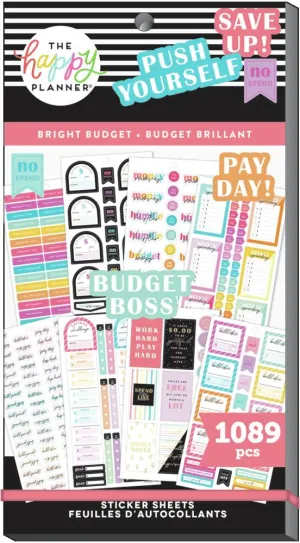 Value Pack Stickers - Bright Budget