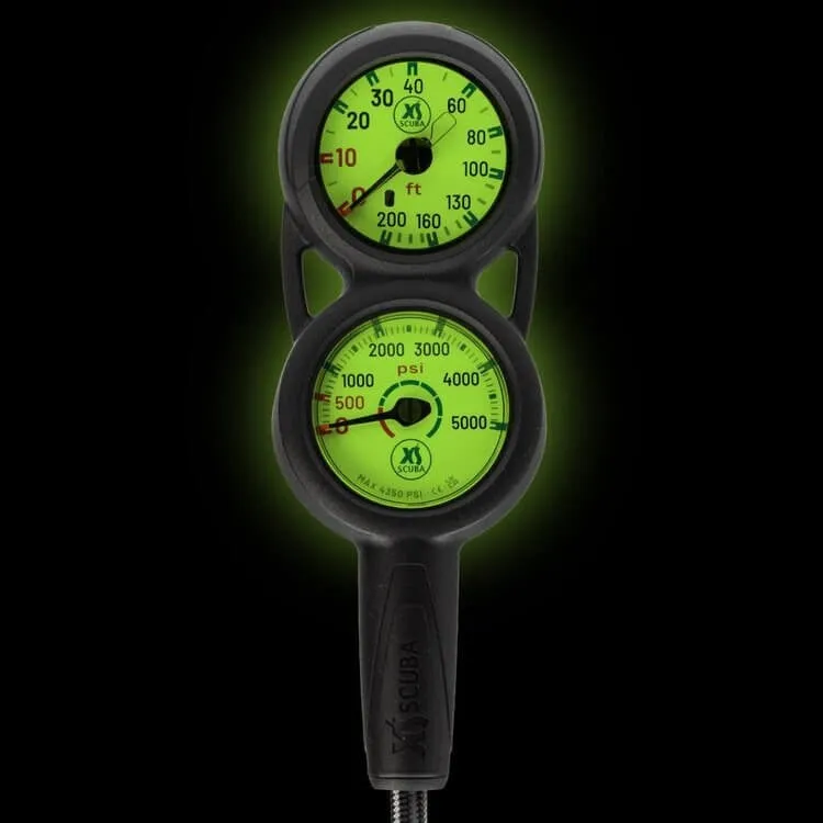XS Scuba QuikVu Console - Pressure, Depth & Compass